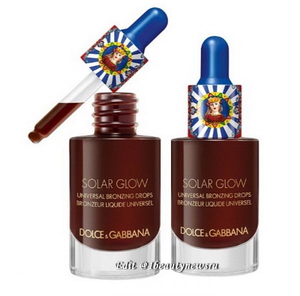 Новые бронзеры Dolce & Gabbana Solar Glow Ultra-Light Bronzing Powder and Solar Glow Universal Bronzing Drops Fall 2019